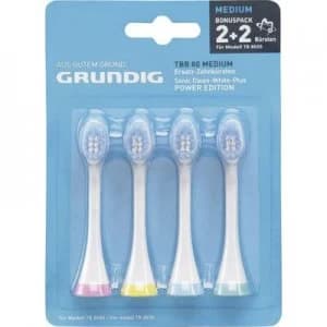 Grundig TBB80 brush Attachments Medium Electric Toothbrush 4Pcs