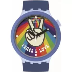 Unisex Swatch Peace Hand Love Watch