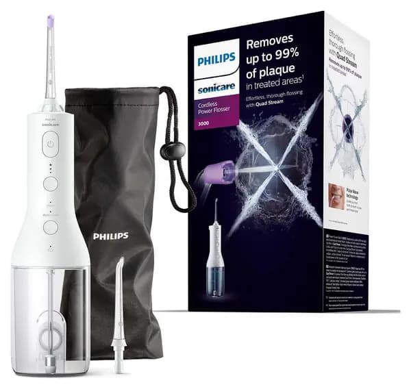 Philips Sonicare Cordless Power Flosser - White