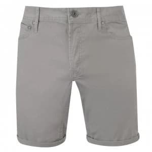 Jack and Jones Jeans Intelligence Rick Shorts - Steel Grey