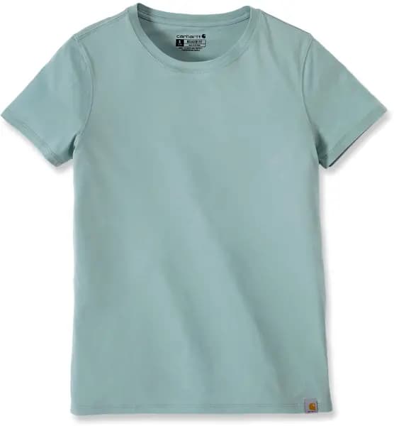 Carhartt Relaxed Fit Lightweight Crewneck Ladies T-Shirt, green, Size L for Women