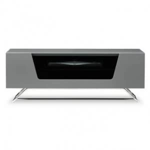 Alphason CRO21000CBGR Chromium 2 TV Cabinet 1000mm Wide in Grey High G