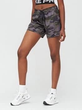 Nike Training Camo Attack Short - Camo , Camo Size M Women