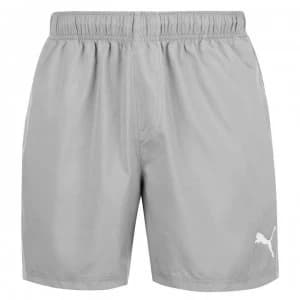 Puma Football Training Shorts Mens - Grey/White