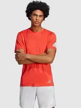 adidas Performance Run It T-Shirt - Red, Red Size M Men