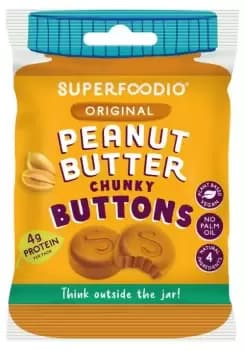 Superfoodio Peanut Butter Buttons - Original 20g (15 minimum)