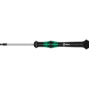 Wera Kraftform 2052 Ballend Hex Micro Screwdriver Imperial 5/64" 60mm