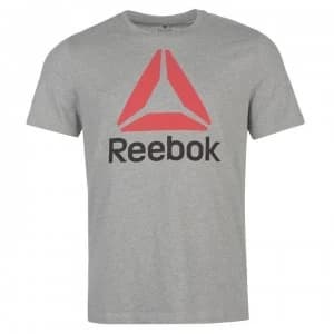 Reebok Stack Delta T Shirt Mens - Grey