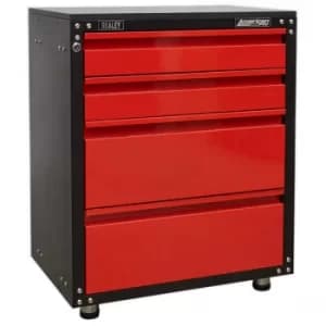 Sealey APMS84 Modular 4 Drawer Cabinet with Worktop 665mm