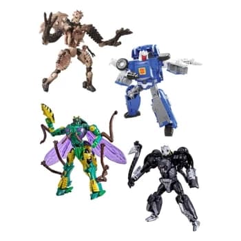 Transformers Generations War for Cybertron: Kingdom Action Figures Deluxe 2021 Wave 5 - One At Random