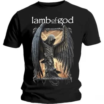 Lamb Of God - Winged Death Unisex Large T-Shirt - Black