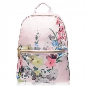 Ted Baker Arvid Nylon Backpack - baby-pink
