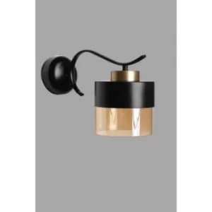 Yeni oskar siyah bal caml? aplik Black Wall Lamp