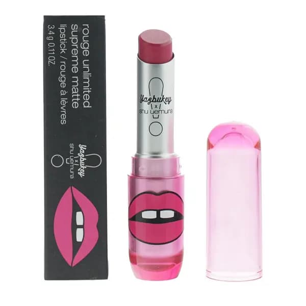 Shu Uemura Rouge Unlimited Supreme Matte Yazbukey Rose Flows Lipstick 3.4g