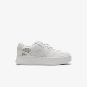 Womens Lacoste L005 Leather Trainers Size 3.5 UK White