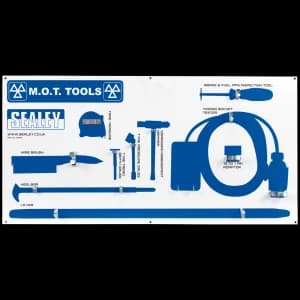 Sealey MOT Tool Shadow Board
