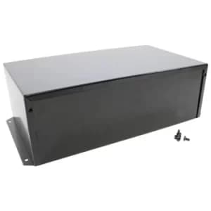 Hammond 1411FBXBK Utility Metal Flanged Case 305x178x102mm Alumini...