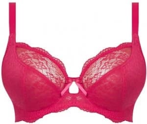 Freya Freya fancies lace underwire plunge bra Dark Pink