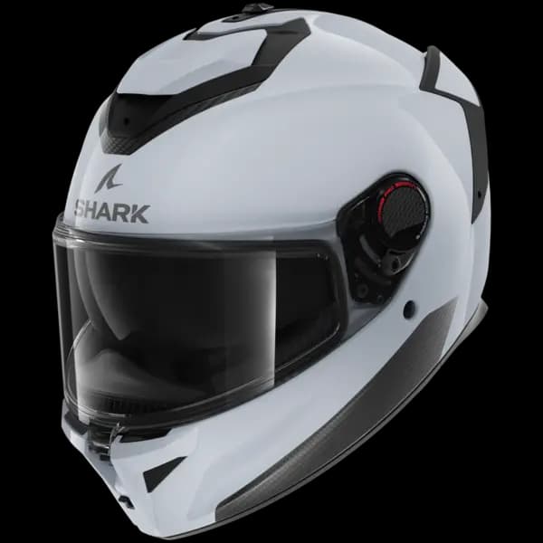 Shark Spartan GT Pro Blank Light White Glossy W03 Full Face Helmet 2XL