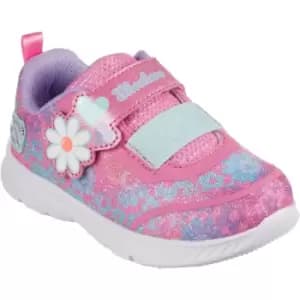 Skechers Girls Comfy Flex 2.0 Dancing Daisys Trainers UK Size 5 (EU 22)