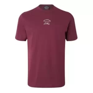 Paul and Shark Logo T-Shirt - Red
