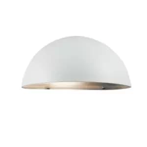 Scorpius Maxi Outdoor Down Wall Lamp White, E27, IP33