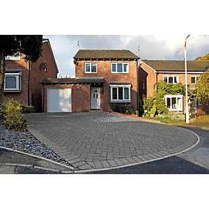 Marshalls Block Paving Charcoal 200 x 100 x 50mm