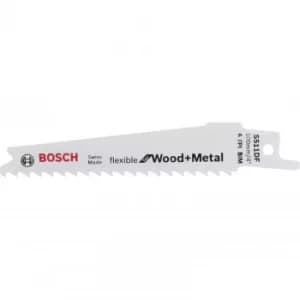 Bosch S511DF Flexible Wood and Metal Cutting Reciprocating Saw Blades Pack of 5