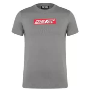 Diesel Jeans Arrow Logo T Shirt - Grey