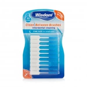 Wisdom Clean Between Fine Interdental Brushes 20Pcs