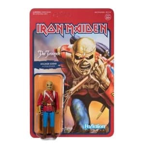 The Trooper Soldier Eddie Iron Maiden ReAction Action Figure