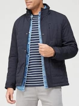 Ted Baker Trent Quilted Jacket, Navy Size M Men