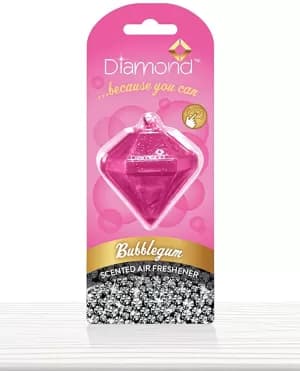 Bubblegum 3D (Pack Of 4) Diamond Air Freshener