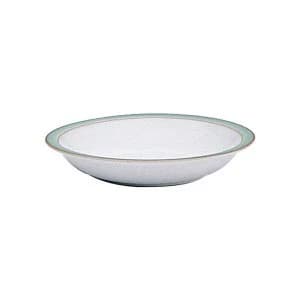 Denby Regency Green Shallow Rimmed Bowl