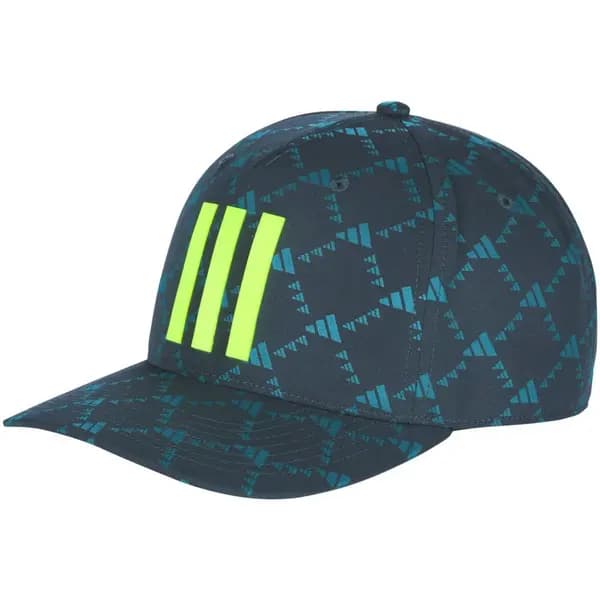 adidas Tour 3 Stripe Print Cap - arctic night - OSFM