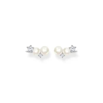 Thomas Sabo THOMAS SABO Charm Pearl Studs - Silver