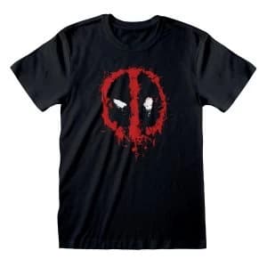 Marvel Comics Deadpool - Splat Unisex Small T-Shirt - Black