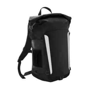 Quadra Submerge 25 Litre Waterproof Backpack/Rucksack (Pack of 2) (One Size) (Black)