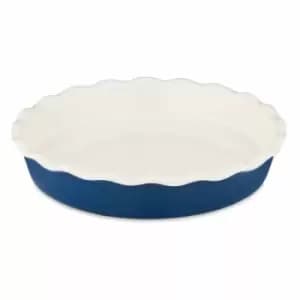 Barbary & Oak 27Cm Ceramic Pie Dish - Blue