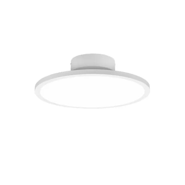 Tray Modern 29W LED Semi Flush Light White Matt 4000K