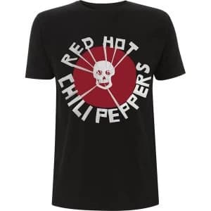 Red Hot Chili Peppers - Flea Skull Mens Large T-Shirt - Black