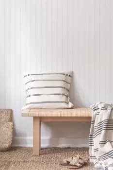 Superfresco Paintable White Wood Slat Wallpaper