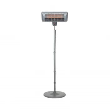 La Hacienda Grey Series Standing Outdoor Heater