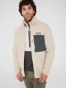 Columbia Mountainside Heavyweight Fleece - Brown, Brown Size M Men