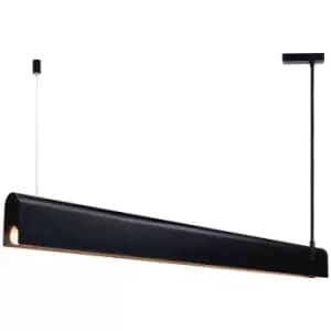 Nordlux Beau Bar Pendant Ceiling Light Black 2700K S14S