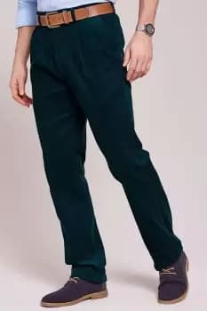 Pleat Front Cord Trousers 27" (68.5cm) inside leg