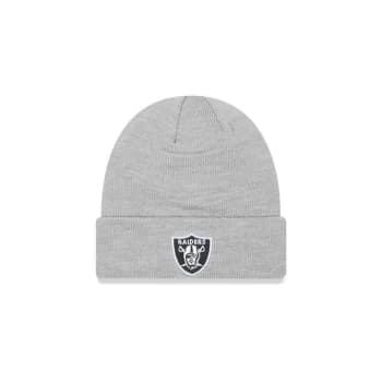 New Era Era Heather Beanie Mens - Raiders Grey