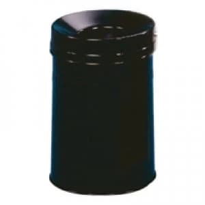 Slingsby Waste Bin 30.9 Litre Fire Extinguishing Lid Black 309588