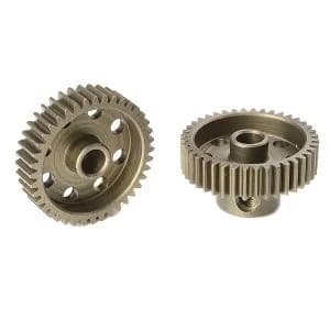 Corally 64 Dp Pinion Short Hardened Steel 40 Teeth Shaft Dia. 3.17Mm