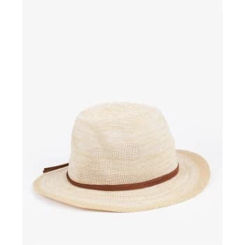 Barbour Barmouth Fedora Hat - Cream